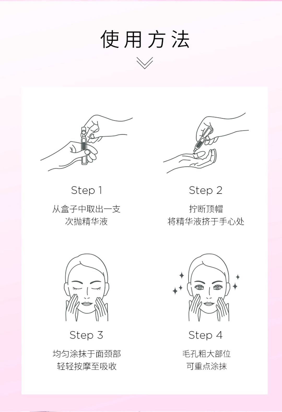乳糖酸毛孔细腻次抛精华液